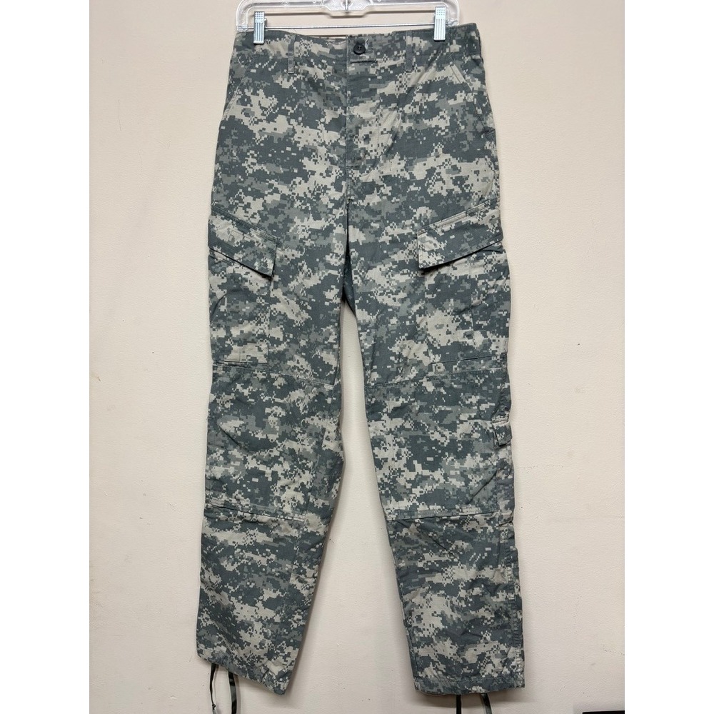US Army ACU Digital Camo Cargo Pants Small Long Military‎ Tactical Utility